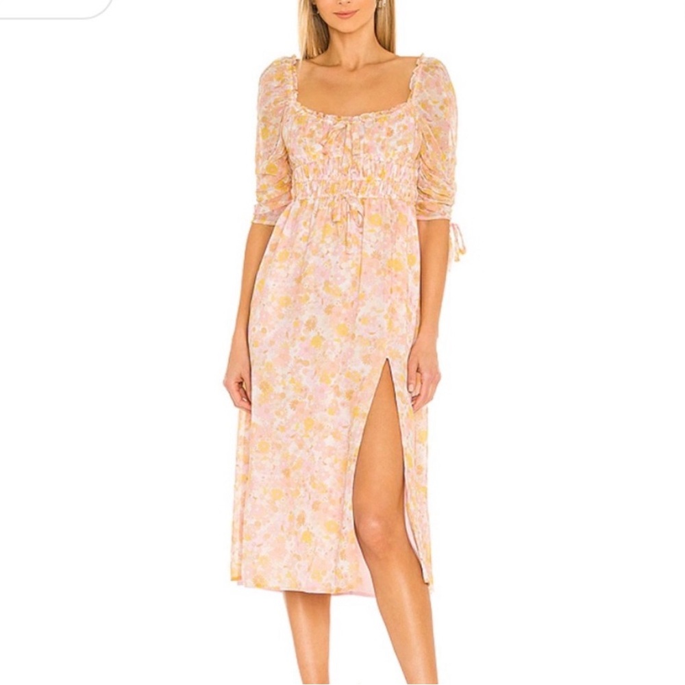 For Love & Lemons Midi Dress
